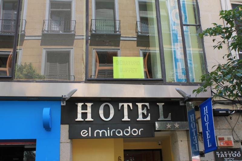 Hotel Mirador Puerta Del Sol Madrid Ngoại thất bức ảnh